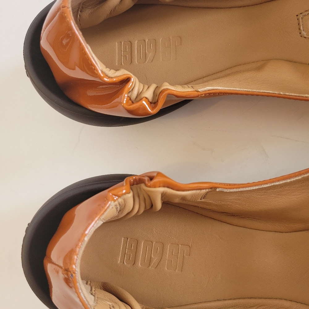 NWOT Designer 13 09 SR Patent leather Miky Crystal ballerina/ ballet fla… - Picture 15 of 17